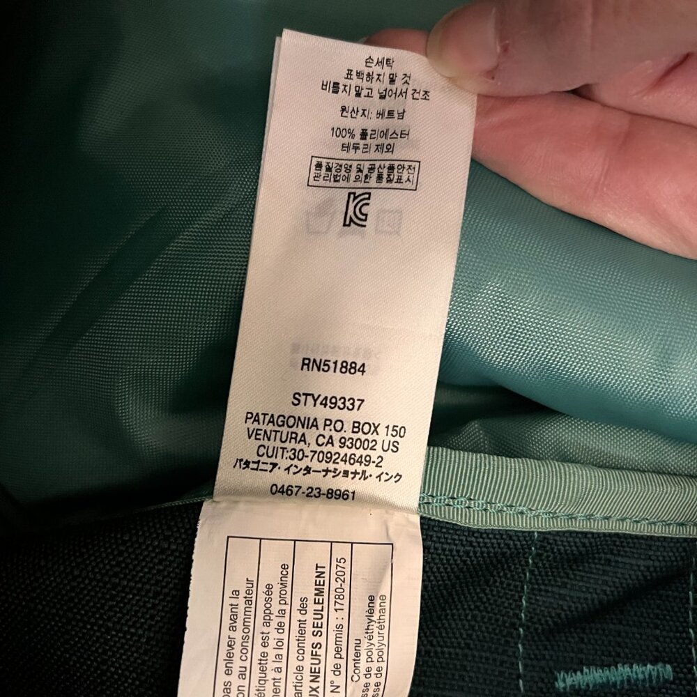 Patagonia Black Hole Duffel 45L - Picture 4 of 15